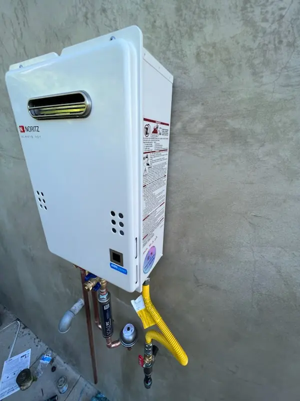 Tankless water heater installation for Greendale homes